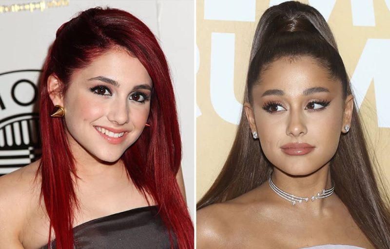 Ariana Grande Eyebrows Before And After