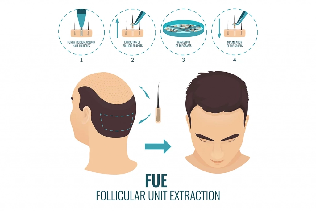 fue hair transplant technique with mcan health