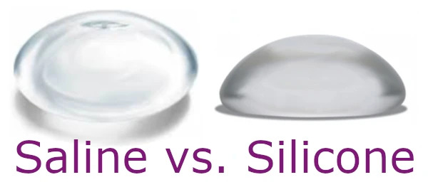 saline vs silicone 