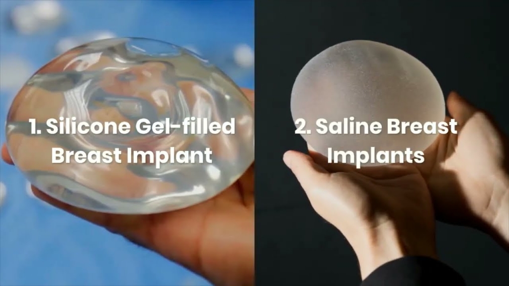 silicone vs saline implant 